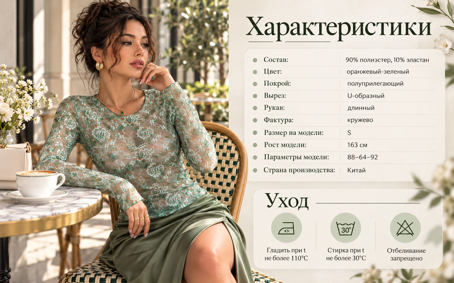 Rich-content: характеристики и уход